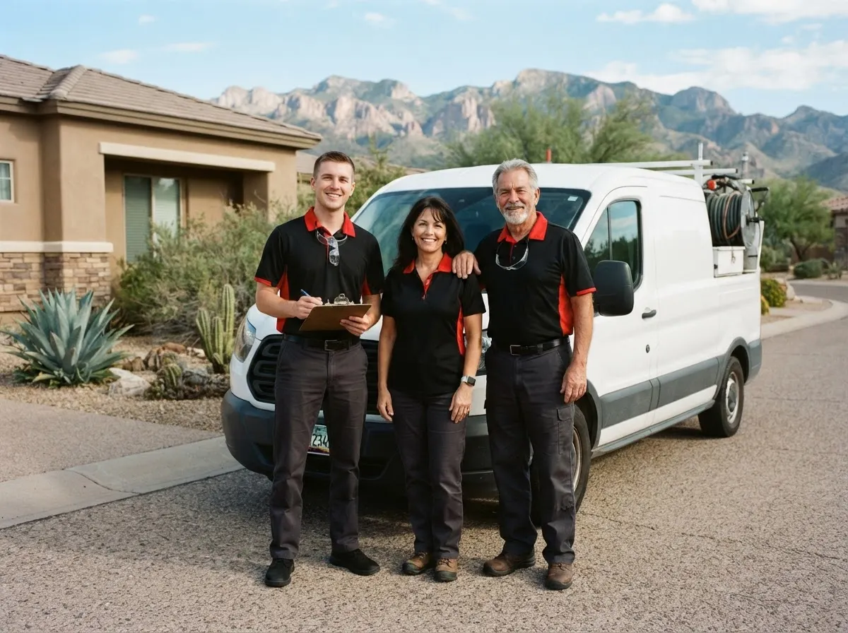 The Ravelo Pest Elimination team, pest control sevice in Prescott, AZ